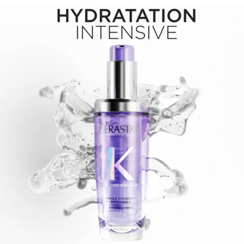 كيراستاس بلوند أبسولو لويل سيكاغلوس زيت للشعر الأشقر بعبوة قابلة لإعادة التعبئة - 75 مل