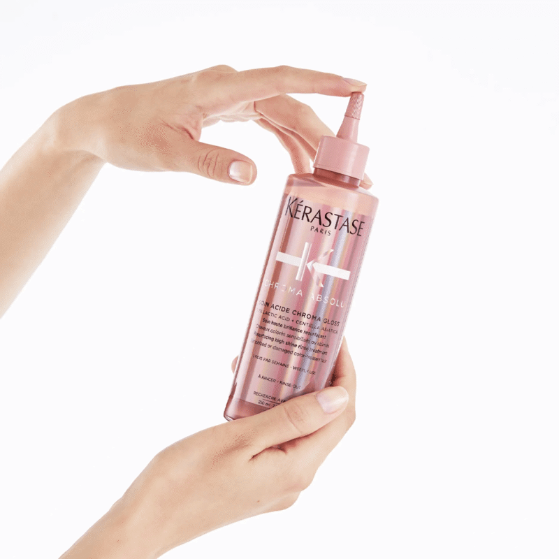 14 سائل معالجة الشعر عالي اللمعان كروما أبسولو ريسرفيزينج من كيراستاس - 210 مل