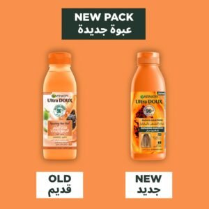 غارنييه ألترا دو شامبو مغذي للشعر بالبابايا لإصلاح الشعر التالف - 350 مل