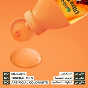 غارنييه ألترا دو شامبو مغذي للشعر بالبابايا لإصلاح الشعر التالف - 350 مل