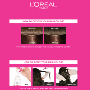 صبغة شعر كاستنغ كريم قلوس من لوريال باريس - 500 بني فاتح