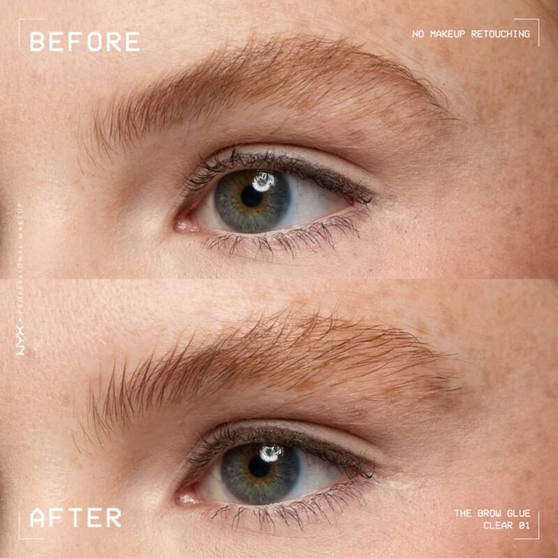 نيكس جل حواجب ذا براو جلو انستانت براو ستايلر - شفاف 01