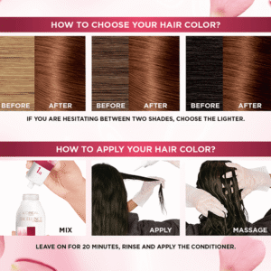 صبغة شعر اكسيلنس كريم من لوريال باريس - بني عسلي