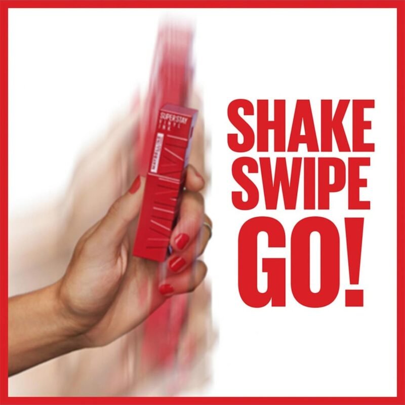 ميبلين سوبر ستاي فينيل انك احمر شفاه سائل