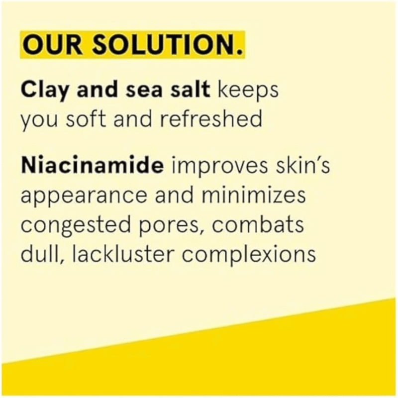 مقشر لتفتيح الجسم بملح البحر والنياسيناميد من اكيور - 177مل